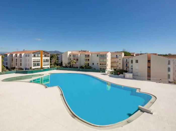 Appartement cosy à Fréjus, 26 m² avec piscine