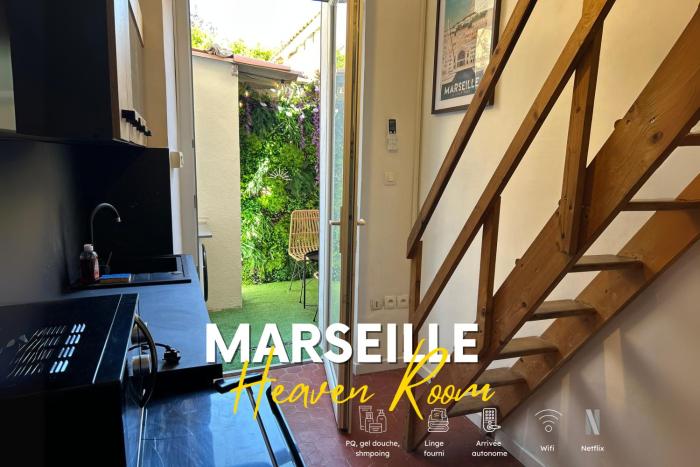 Studio avec extérieur proche plage et vieux port