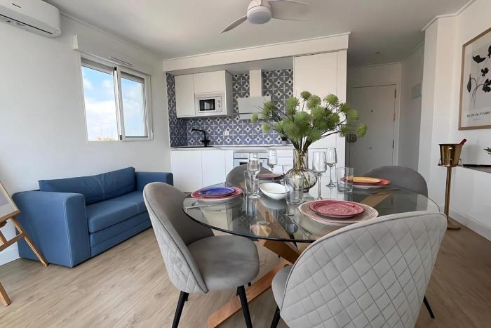 Charming flat 500 metres from the beaches