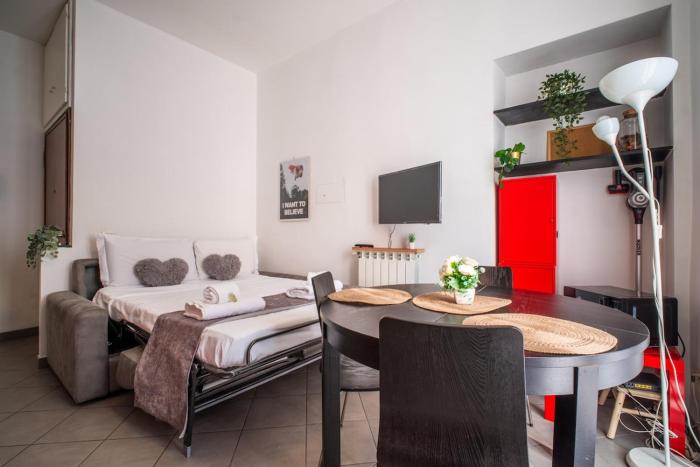 Navigli-Centro Modern Flat Balcony Check-in H24