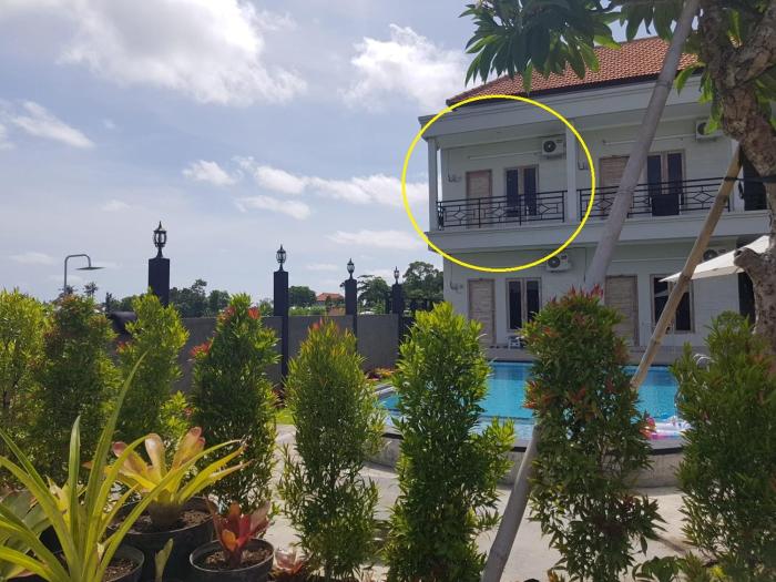 Studio with rice field view in Kerobokan