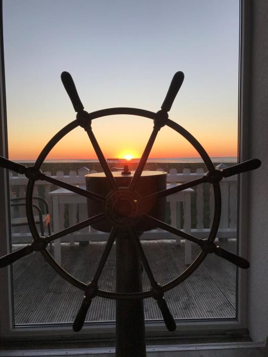 Meerblick - Ferienwohnung mit Blick über den Deich