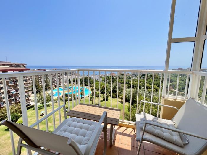 Acogedor apartamento en Benalmádena - Vistas -