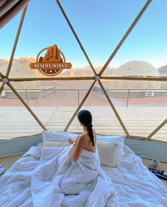 RUM WINGS BUBBLES lUXURY CAMP