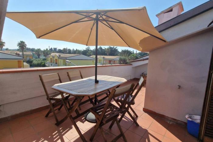 Mansarda con terrazza