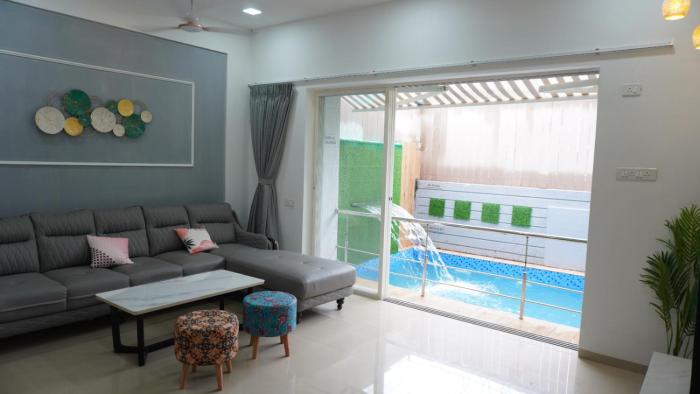 Taj Royal Villa With Private Turf and Heated Pool