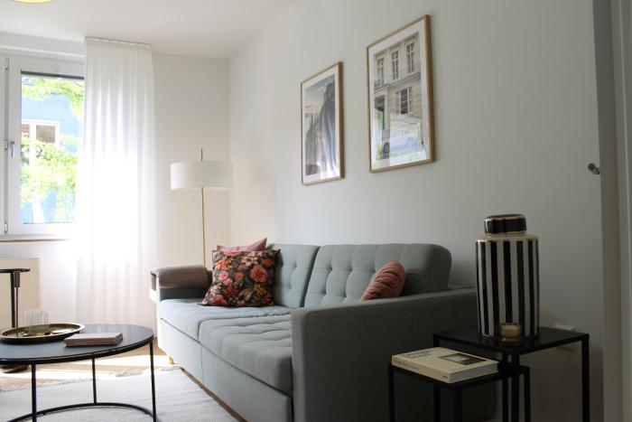 Schöner Wohnen mit Balkon im Herzen der Stadt 4 Personen