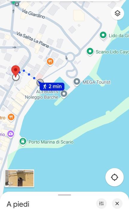 Casa Miele sul mare di Scario