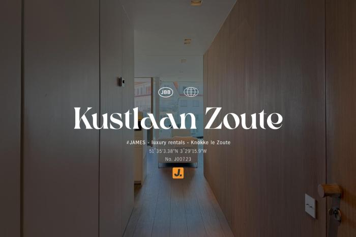JAMES 23 - luxury 3 bedroom apartment for rent Kustlaan Knokke le Zoute