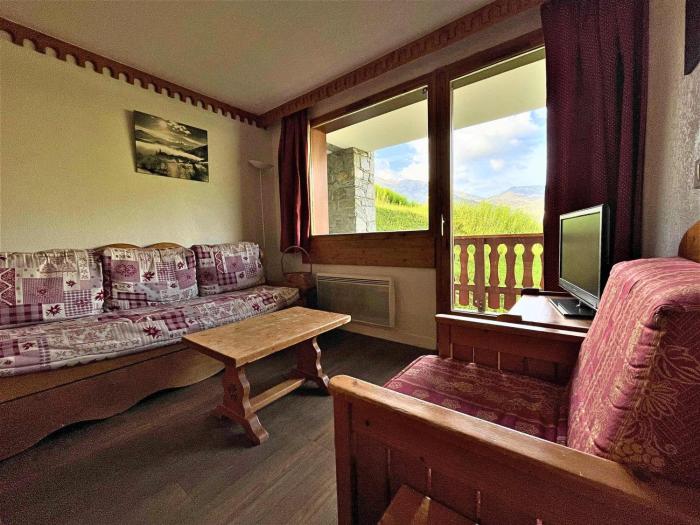 Appartement ski aux pieds Les Menuires - Animaux acceptés - FR-1-452-112