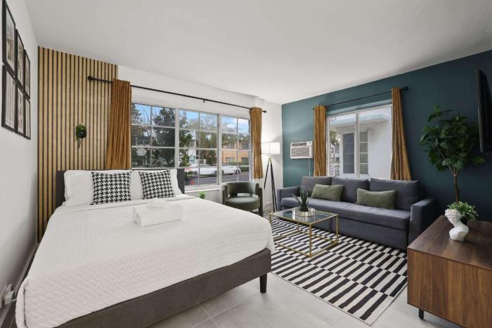 Miami Beach Escape 1BR 4 Guests