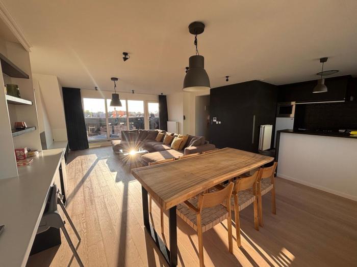 Family apartment with a large terrace