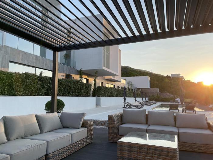 The Cube Luxury Experience, Boka Bay View, Tivat Kotor Bay, Duplex Pool & Terrace