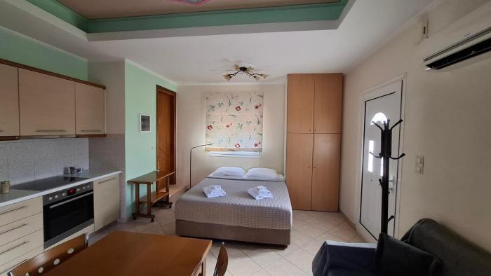 Στούντιο σε ήρεμη τοποθεσία κοντά στο κέντρο