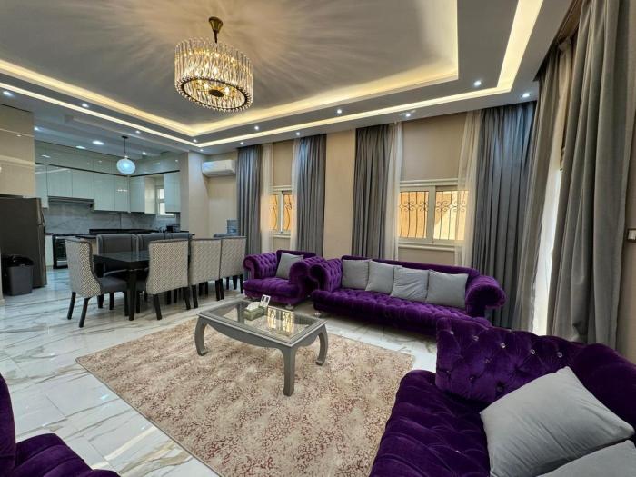 Stylish Furnished Apartment in a Quiet Villa Area New Cairo, Al Narges 2