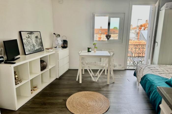 Beautiful studio with balcony near the Old Port