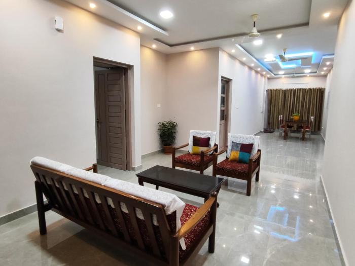 Spacious three two one BHK on 2nd floor