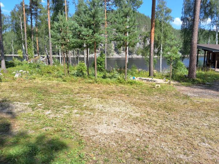 Mobile house by lake Saimaa