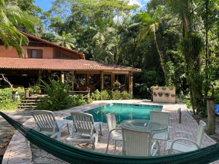 Casa de praia e campo Barra do Una Canto dos Tiês