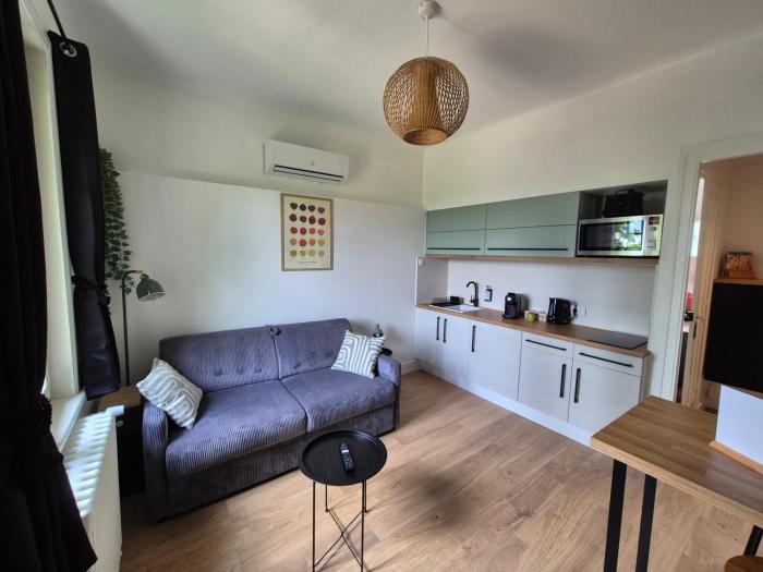 Logement indépendant "LOlivier" TREVOUX climatisé