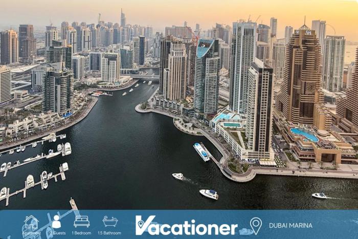 Vacationer Holiday Homes I High Rise 1 Bed l Amazing Marina Views