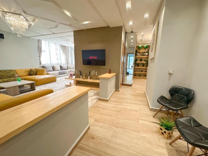 Grand appartement familial à 8 min de la plage espace & confort garantis !