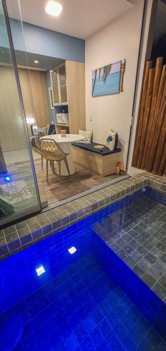 VDP05 · Flat: Piscina Privativa e Praia a 100m, sauna