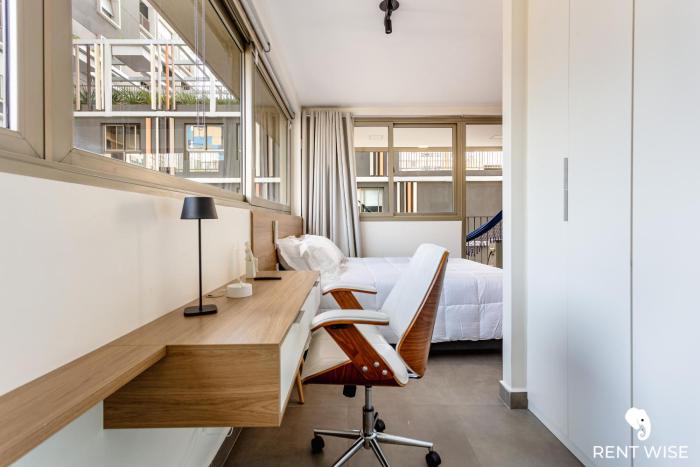 Studio Luxo- Academia, Coworking & Piscina-Jardins