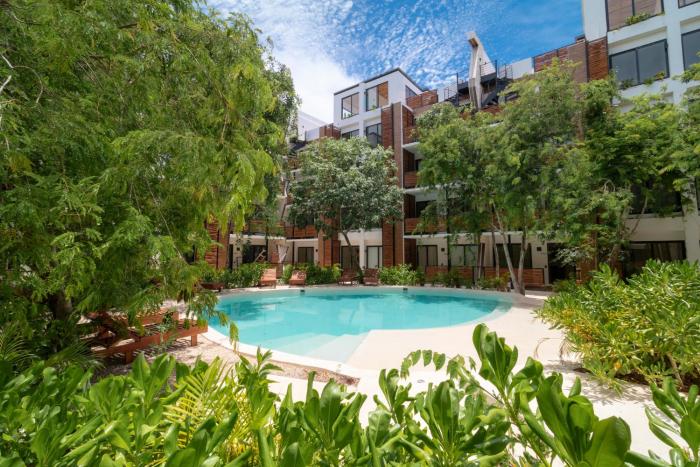 Apt with Private Rooftop in Tulum, 2 BR