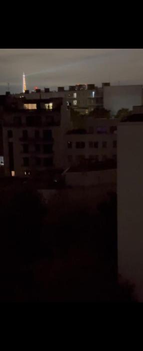 Paris 16eme vista a la torre eiffel