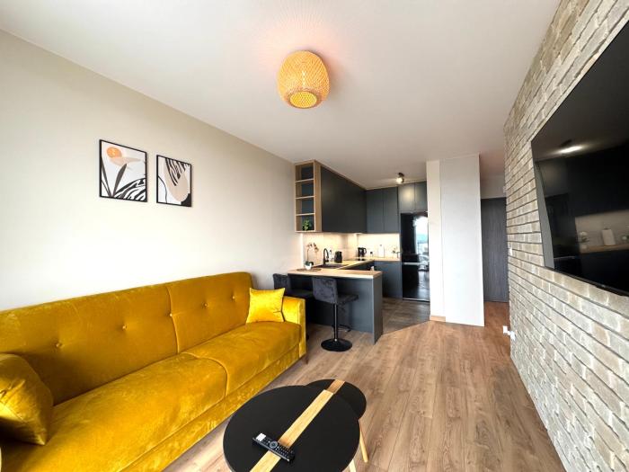 Premium Apartment - Graniczna SKY 16th floor - SELF CHECK-IN - Parking