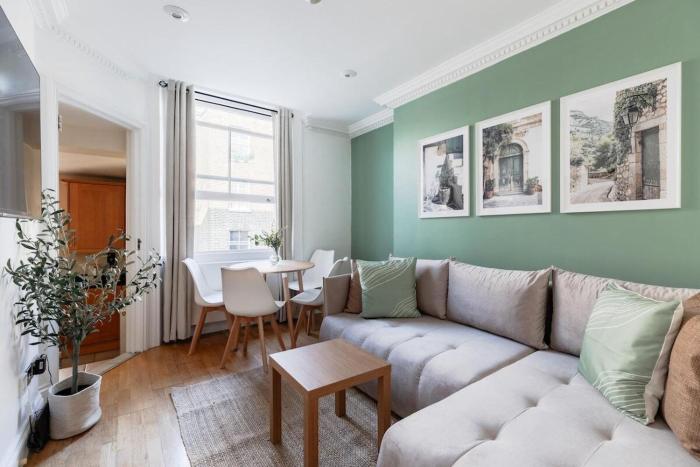 Designer 2BR1BA Flat Steps to Hyde Park!