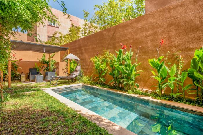 Modern Hivernage Duplex with Private pool