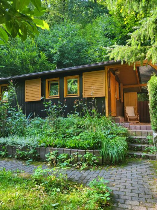 Holzhäusl am Fuße des Liliensteins