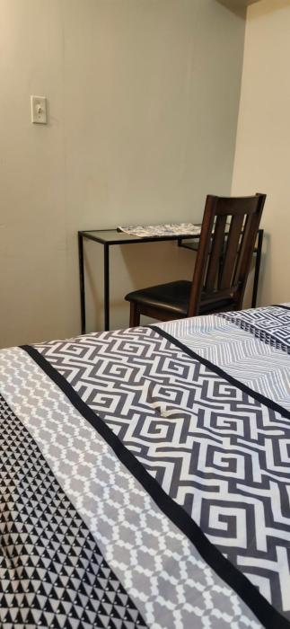 Bedroom with double bed