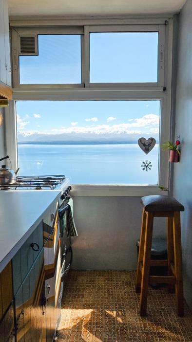Giraluna Center depto con vista al lago en Bariloche
