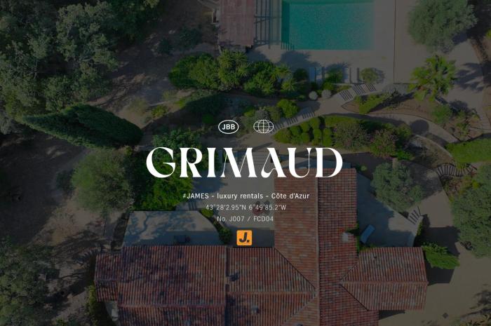 JAMES FCD04 - luxury villa on private domain with pool and tennis near St Tropez