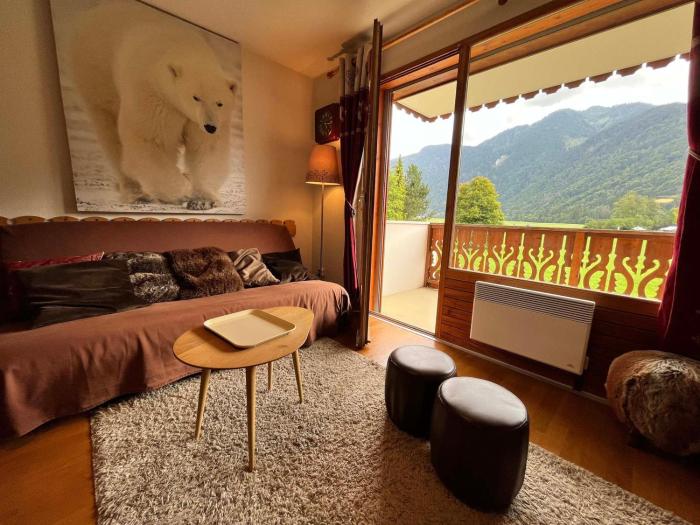 Appartement T2 avec Balcon et Parking à Samoëns - FR-1-624-37