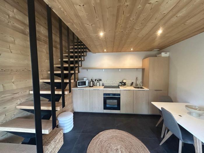 35 m2 duplex in a new 2025 chalet