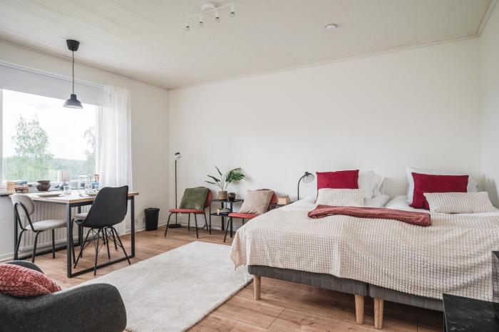 Cozy & Bright Studio in Peaceful Horndal