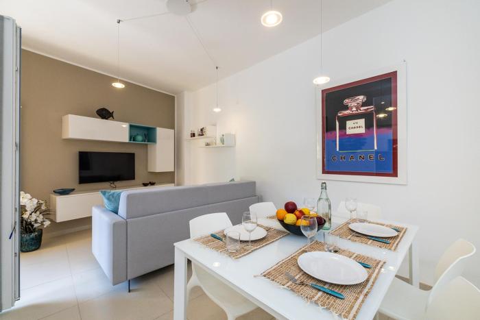 Dimora Concept-Coral Dream Suite-Free parking-Bike room-Beautiful flat near the sea