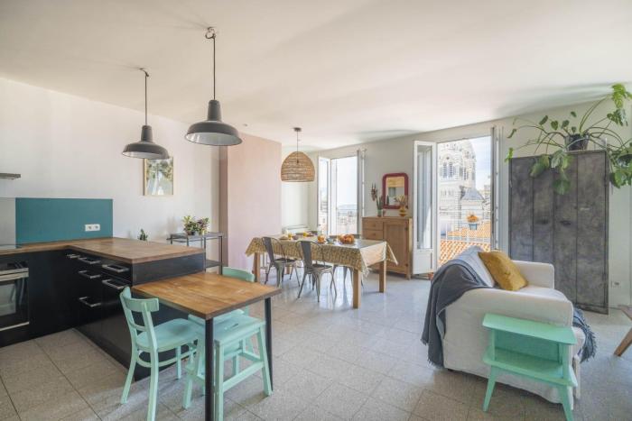 La Major, duplex 8 pers emplacement exceptionnel