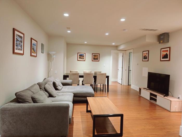Bright 3-Bedroom Basement Suite with Separate Entrance