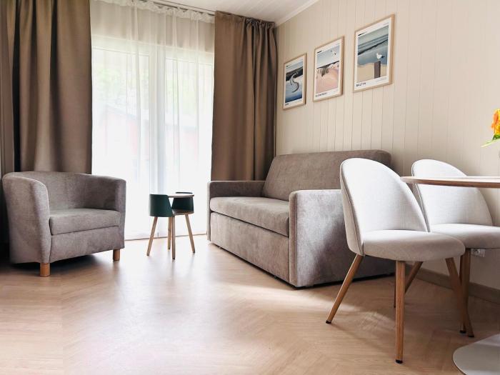 Szarotka Łeba - nowe domki blisko plaży