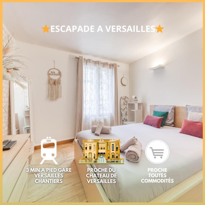 Escapade à Versailles - 3 min de Versailles Chantiers