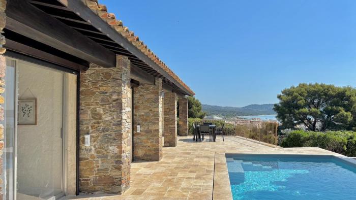 Villa Perlazur - Piscine et Vue Mer