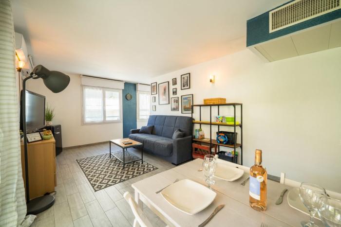 Cocon Azur, piscine, clim, à 5 min de la plage