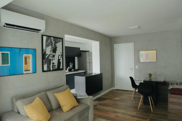 Grand Bhaus Family Cadoro Bela Vista - Shopping Frei Caneca - Metrô - Parque Augusta - Vaga de Garagem - Acomoda 4 pessoas