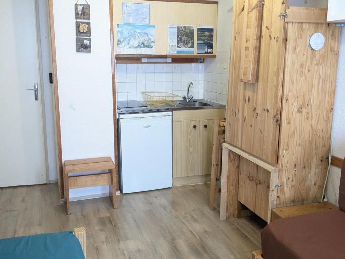 Studio 3 pers, au pied des pistes avec balcon - FR-1-557-138