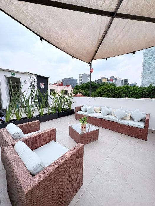 Chic Polanco Stay w Terrace